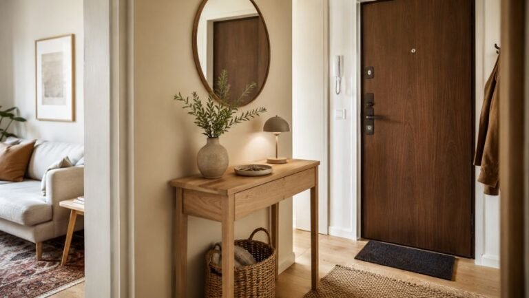 Compact Apartment Entryway Ideas (Even Without a Real Foyer)