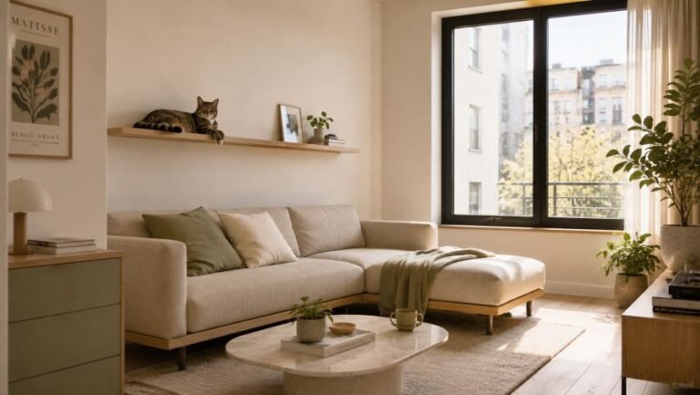 How to Make a Small Apartment Cat-Friendly Without Clutter