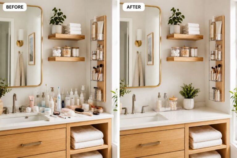 Small Bathroom Counter Organization Ideas: Transform Your Tight Space