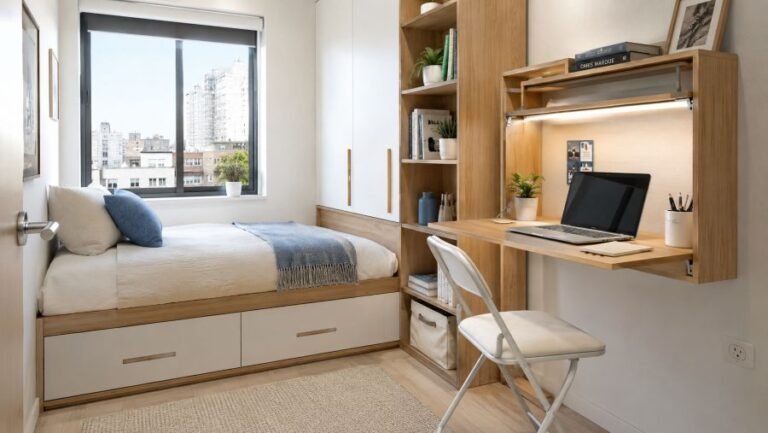 Small Bedroom Decor Ideas for Renters and Students