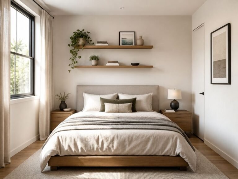 Small Bedroom Layout Ideas With a Queen Bed