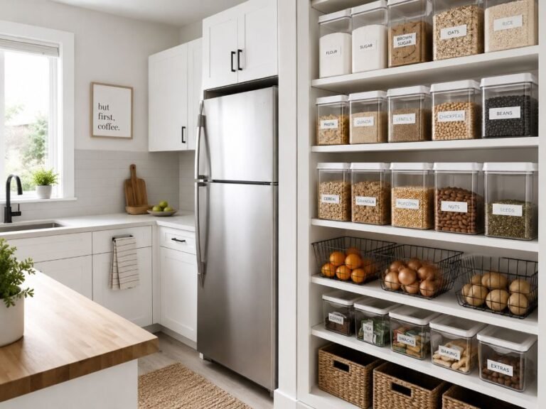 How to Create Pantry Storage in a Small Kitchen: Smart Organization Solutions