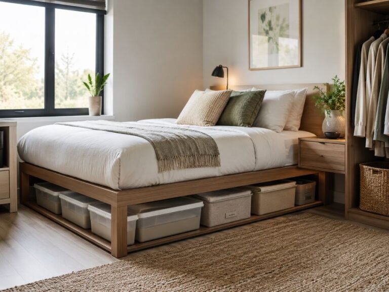 Under-Bed Storage Ideas for Small Bedrooms: Maximize Your Space
